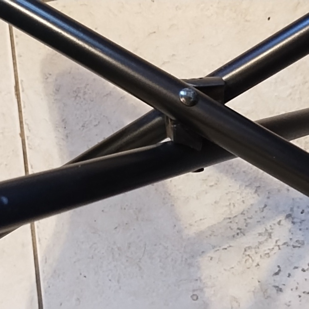 Green and Black 3 Leg Folding Stool - Picture 4 of 13